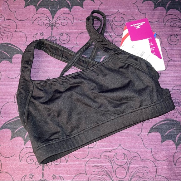 2/$15! NWT wide strap and a strappy criss cross bra top - Picture 4 of 8